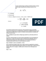 A 25ºC La Presión de Vapor Saturado Del Agua Constituye 23