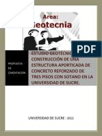 Proyecto Geotecnico de Geotecnia II