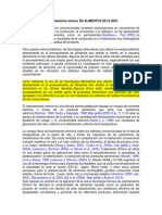 El Calentamiento Óhmico de Alimentos de Fluido