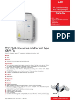 VRF RH 3-Pipe Series Outdoor Unit Type GMV-RH: Air Conditioning and Heatpumps