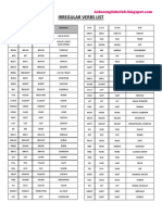 Irregular Verbs