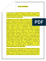 Pilas y Bolsas de Plastico