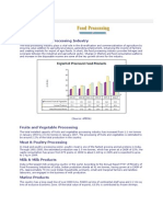 Overview of Food Processing Industry