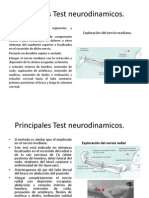 Principales Test Neurodinamicos