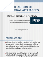 Mode of Action of Functional Appliances / Orthodontic Courses by Indian Dental Academy