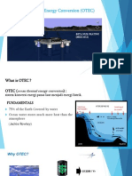 Ocean Thermal Energy Conversion (OTEC)