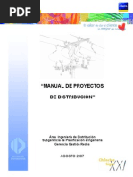 Manual de Proyectos de Distribución