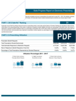 Maryland 2013 Progress Report On E-Prescribing