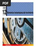 UD12. Elementos Mecánicos Transmisores Del Movimiento