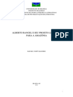 Alberto Rangel - Projeto Literário para A Amazônia