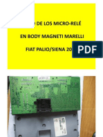 Body Marelli Fiat Palio 2005 - Manual