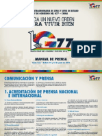 Manual Prensa Cumbre G77