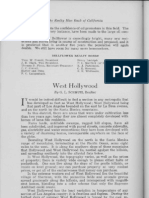 City Profile West Hollywood California 1924 by G.L. Schmutz Realtor