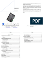 User's Manual: Extremely Low Noise 3-Phase Microstepping Driver