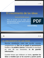 El Crecimiento de Las Ideas