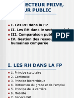 Comparaison Gestion Ressources Humaines Secteur Prive Public Cours Holcman