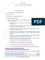 Transient Voltage Surge Suppressors (Fdoh-Mdc-2006.013) Construction Documents - Final