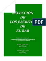 Seleccion de Los Escritos de El Bab