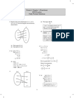 Form 4: Chapter 1 (Functions) SPM Practice Fully Worked Solutions