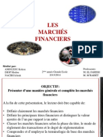 Les Marchés Financiers - Exposé