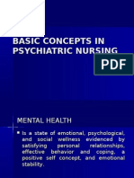 Basic Concepts in Psychiatric Nursing