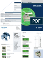 Optima PT/VS/ST: Medical Devices