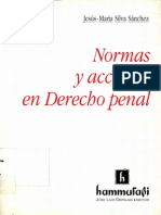 Silva Sanchez, Jesus Maria - Normas y Acciones en Derecho Penal