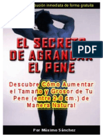 El Secreto de Agrandar El Pene Agrandar Pene Gratis Ejercicios Naturales