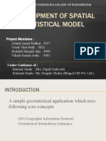 Development of Spatial Statistical Model