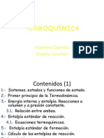 Ejemplos de Termoquimica