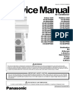 Panasonic CS-XE7PKEW Service Manual