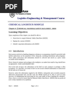 Chapter 4 MSDS