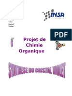 Synthèse Crystal Violet - INSA 2ème Année ICBE