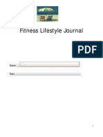 Fitness Lifestyle Journal