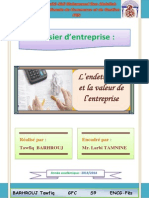 L'Endettement Et La Valeur D'entreprise (BARHROUJ Tawfiq)