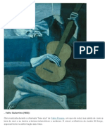 Velho Guitarrista Pablo Picasso