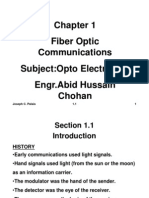 Fiber Optic Communications Subject:Opto Electronics Engr - Abid Hussain Chohan