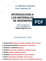 Introduccion A Los Materiales de Ingenieria