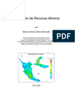 Estimación de Recursos Mineros - Marco Alfaro