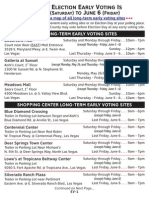 Early Voting Locations