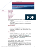 Sedimentation Tank Design