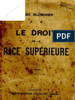 Le Droit de La Race Supérieure