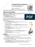 Unit 14 Present Perfect Continuous