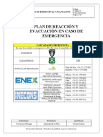 Plan Emergencia y Evacuación INECONS LTDA - EnEX S.A.