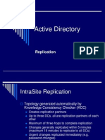 Active Directory: Replication