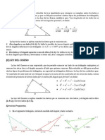 Guia de Trigonometría Ley de Seno y Coseno