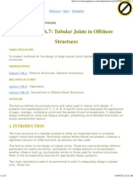 Lecture 15A.7-Tubular Joints in Offshore Structures