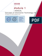 Module 1 - Basic Concepts of Information Technology (IT)