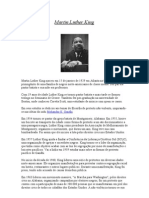 Martin Luther King Nasceu em 15 de Janeiro de 1929 em Atlanta Na Geórgia