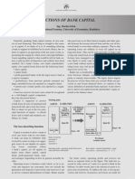 Functions of Bank Capital